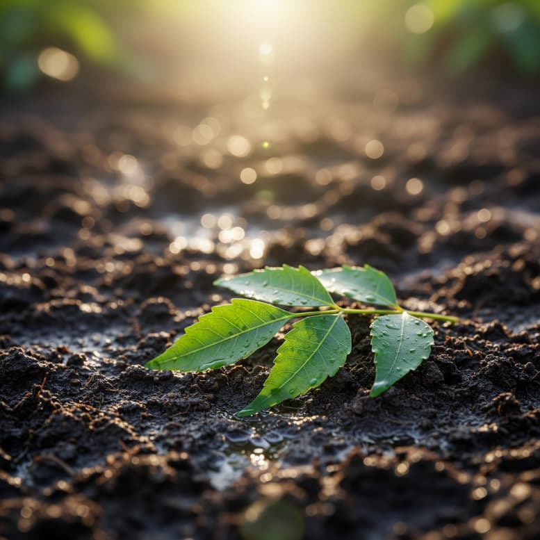 Neem’s Role in Soil Water Retention and Moisture Management
